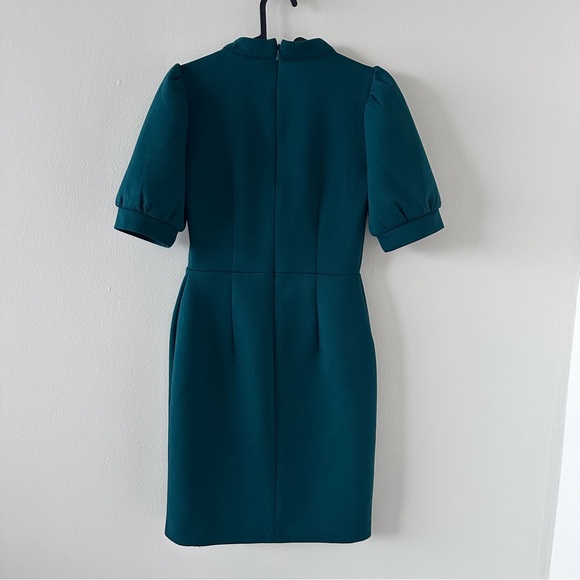 Ann Taylor Teal Midi Dress - Picture 3 of 9